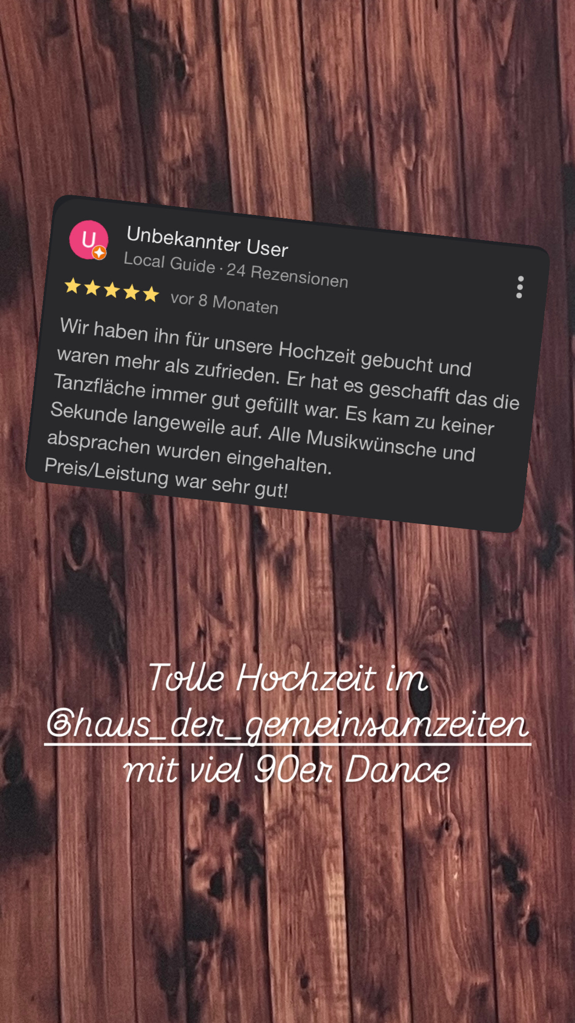 Kundenbewertung